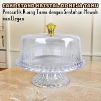 Gambar Tempat Roti Akrilik Mewah Display Kue - Cake Stand Kristal TK 146 - MN dari manolistore undefined 4 Tokopedia