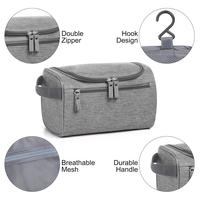 Gambar TAS TRAVEL TOILETRIES BAG ORGANIZER PERALATAN MANDI POUCH TEMPAT SABUN - Biru dari GLUINE Store undefined 2 Tokopedia
