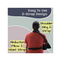 Gambar Selempang Penculikan Bahu Universal, Manset Rotator Immobilizer, Penopang Cedera Selempang Lengan Nyaman, Bantal Opsional, Bola Latihan Tangan, Ukuran Universal Cocok untuk Bahu Kiri atau Kanan dari Cutimas Store undefined 2 Tokopedia