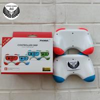 Gambar DOBE CONTROLLER GRIP NINTENDO SWITCH JOYCON V1 V2 OLED HANDLE SINGLE JOY CON GRIP - LIGHT RED BLUE dari Angel Games undefined 5 Tokopedia
