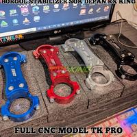 Gambar Borgol Shock Depan Rx king Model TK PRO Full CNC Stabilizer Sok depan Rx Series RXKING RXS RXK YT115 Terlaris - Hitam dari Toko Risalah Hati part 2 undefined 2 Tokopedia