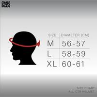 Gambar Helm Chip - Cayman Chip Chase The Roads - True White Classic - M dari Chase The Roads undefined 4 Tokopedia