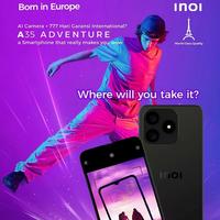 Gambar INOI A35 ADVENTURE 4/128 GB GARANSI RESMI INOI INDONESIA - Hitam dari serdi baru undefined 3 Tokopedia