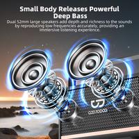 Gambar GOOJODOQ Classic Outdoor style Portable Bluetooth 5.3 Deep Bass Dual Speaker - Hitam dari Goojodoq Professionals undefined 4 Tokopedia