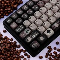 Gambar Coffee Beans brown keycaps PBT dari KeyYou Collections undefined 3 Tokopedia