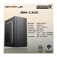 Gambar Casing Power Up Aeromax AM-LX10 mATX Include PSU Nero 225 500W dari enter- undefined 4 Tokopedia