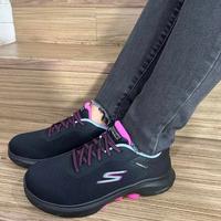 Gambar Sepatu Skechers 125215 Gowalk Black Original Sale dari Colavinshop_NEW undefined 2 Tokopedia