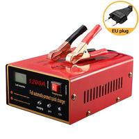 Gambar Praktis Cas Aki Mobil Motor Portable Otomatis 12V/24V 1200A Charger Aki Dengan Lampu Indikator Kipas Pendingin - 800A(Eu) dari Awsom Shop undefined 1 Tokopedia