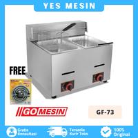 Gambar Deep Fryer 2 Tangki GETRA GF 102G Kapasitas 12 Liter - GOMESIN dari Yes Mesin undefined 1 Tokopedia