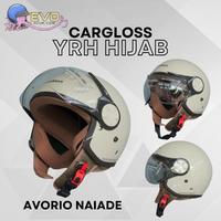 Gambar HELM CARGLOSS HIJAB YRH SOLID MOTIF ORIGINAL 100%, CARGLOSS HELMET HIJAB, CARGLOSS OFFICIAL STORE - YRH CYAN, ALLSIZE DEWASA dari CV CRG11 undefined 3 Tokopedia