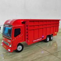 Gambar [NEW] MINIATUR MOBIL TRUK TRONTON KAYU MOBILAN TRUCK OLENG MAINAN ANAK LAKI P70CM PAKAI LAMPU - Merah dari Mulia Indonesia Markett undefined 5 Tokopedia