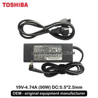 Gambar Adaptor Charger Toshiba 19V - 4.74 A 90W PA-1900-03 PA3716E-1AC3 dari Naysila computer undefined 1 Tokopedia
