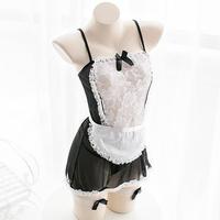 Gambar Cosplay Maid M-3Xl Lingerie Kostum Pelayan Pembantu Asisten Rumah Tangga Hot Seksi Baju Tidur Transparan Wanita 771 - Maid 771, Elastis M-XL dari DalamoStore undefined 1 Tokopedia