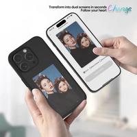 Gambar Smart Projection E-Ink Case For Iphone 13 14 15 16 Pro Max Customizable Nfc Screen dari Kelontongtgd undefined 5 Tokopedia