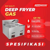 Gambar Deep Fryer Getra Gf-102g Penggorengan Gas Ayam Kentang Garansi Resmi - PETI KAYU dari GlodokOS undefined 4 Tokopedia