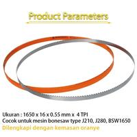 Gambar Bone saw Blade 1650mm bandsaw bonesaw gergaji tulang daging JAPAN dari MamaTools undefined 3 Tokopedia