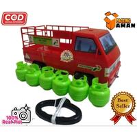 Gambar Mainan Mobil Pick Up Gas Elpiji / Miniatur Mobil Gas Elpiji / Mainan Mobil Anak Pengagkut Gas Elpiji 3kg / Mainan Anak / Miniatur Mainan  Anak / Mainan Mobil Anak dari Mainan Anak168 undefined 1 Tokopedia