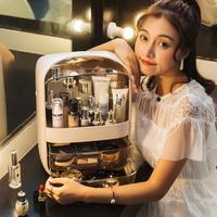 Gambar 𝗔𝗧𝗧𝗘𝗟𝗜𝗘𝗥 Rak Kosmetik Kotak Makeup Storage Organizer Tempat Penyimpanan Kosmetik (MSD-1981) - 1981 TERTUTUP, PINK dari Official Aich undefined 2 Tokopedia