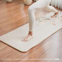 Gambar HAPPYFIT [FREE STRAP] YOGA MAT PRINTING NBR 15MM - MATRAS YOGA - WILD FLOWER dari Agus Bagja store undefined 3 Tokopedia