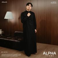Gambar Gamis Ikhwan Dewasa Jubah Dewasa Pria Series Alpha by Afework - Khaki, S dari Sirwal Kita undefined 3 Tokopedia
