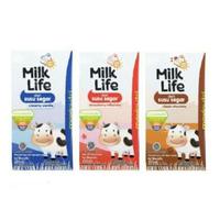Gambar Ready Susu Milk Life 115 Ml Per Karton / Susu Uht Milk Life 115Ml - Coklat dari Krixa Store undefined 1 Tokopedia