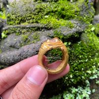 Gambar Cincin Emas temuan Sriwijaya Majapahit tua utuh antik klasik dari Graha Putra.Art undefined 1 Tokopedia