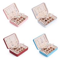 Gambar Kotak Perhiasan Jewelry Storage Box Tempat Penyimpanan Cincin Kalung L - PINK NEW dari mihomme undefined 4 Tokopedia