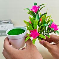 Gambar Tanaman Hias Bunga Lotus Plastik Artificial Ornamen Dekorasi Pajangan - ROSE dari UNICO.indonesia undefined 3 Tokopedia