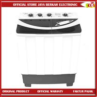 Gambar Hisense Mesin Cuci 2 Tabung mesin cuci hisense Twin Tub 8 kg hisense WSHS8013UB dari Jaya Berkah Electronic undefined 2 Tokopedia
