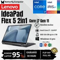 Gambar Laptop Lenovo IdeaPad flex 5 2in1 Core i7 Gen 11 - RAM 16GB SSD 1TB - Touchscreen - 15inch - Win 11 Pro - Full HD - 512GB dari Butterfly Computer undefined 1 Tokopedia
