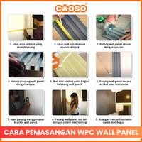 Gambar Wpc Wall Panel 3m Wood Panel Hiasan Dinding 24mm 3 Meter Wpc Wallpanel dari CAOSO INTERIOR undefined 4 Tokopedia