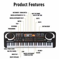 Gambar [Bos](6106)MAINAN PIANO ELEKTRONIK 61 KEYS / KEYBOARD ELECTRONIC 61 KEY ** dari Greater Speedshop01 undefined 1 Tokopedia