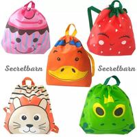 Gambar || STOK READY! || Tas Ultah Anak DAKOTA Goodie Bag Ransel Birthday Souvenir Ulang tahun - Frog dari Hero Store23 undefined 4 Tokopedia