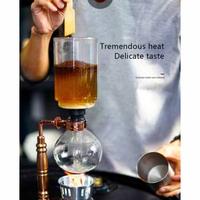 Gambar Alat Pembuat Kopi Siphon Coffee Maker Syphon Manual Brew Vacuum Pot 5 Cups 500ml Black (1 Set) dari masterkopimalang undefined 2 Tokopedia