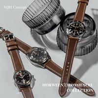 Gambar AQH Limited Horween Chromexcel Natural Watch Leather Strap strap  jam  tangan - 18/16mm dari aqhconcept undefined 1 Tokopedia