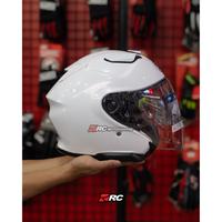 Gambar Helm Motor Half Face - Shoei J Cruise 3 White Gloss Luminous White Original - S dari RC Motogarage Surabaya undefined 4 Tokopedia