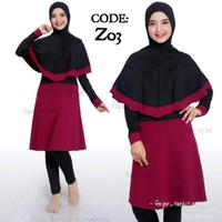 Gambar [GARANSI] BAJU RENANG MUSLIMAH SYARI DEWASA BAJU RENANG WANITA MUSLIM HIJAB PANJANG BAJU RENANG MUSLIM SYAR I - Z05 SIZE L dari Harmoni Inspirasi Karya undefined 1 Tokopedia