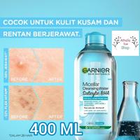 Gambar GARNIER MICELLAR CLEANSING WATER SALICYLIC BHA BLUE 400ML 400 ML - PINK SENSITIVE dari athaliasueshop undefined 3 Tokopedia