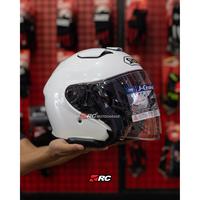 Gambar Helm Motor Half Face - Shoei J Cruise 3 White Gloss Luminous White Original - S dari RC Motogarage Surabaya undefined 3 Tokopedia
