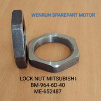 Gambar LOCK NUT 6D4 BM-964-6D-40 (ME-652487) dari WENRUN SPAREPART MOTOR undefined 2 Tokopedia