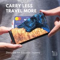 Gambar Zazz wood + resin card wallet dompet kartu kayu asli RFID card holder - tangsi dari Zazz Indonesia undefined 1 Tokopedia