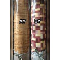 Gambar Perlak lantai Karpet Vinyl Sponge meteran tebal 1,2 mm motif kayu coklat hijau lebar 2 meter - Catur, 1x2m dari COTTON IN undefined 4 Tokopedia