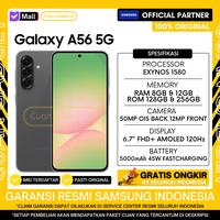 Gambar SAMSUNG GALAXY A56 5G 12/256 SAMSUNG GALAXY A 56 5G 8/256 SAMSUNG GALAXYA56 5G 8/128 GARANSI RESMI INDONESIA - 8/256 GRAPHITE, TANPA BONUS dari Cuan Gadget.id undefined 2 Tokopedia