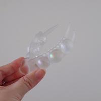 Gambar [Lily Metro Accessories] Mermaid Bubble Claw Clip - Jepit Udang Jedai Jepit Rambut KOREA // JLC0012 dari Lily Metro Accessories undefined 2 Tokopedia