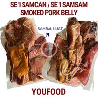 Gambar LEZAT Daging Babi Sei Asap Khas Kupang + Sambal Luat 500g - SEI SAMCAN dari Lezzatos Store undefined 4 Tokopedia