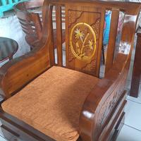 Gambar Kursi Tamu Kayu Jati 3111 Ready Makassar dari MebelMerd undefined 3 Tokopedia