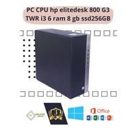 Gambar PC CPU hp elitedesk 800 G3 TWR i3 6 ram 8 gb ssd256GB  siap pakai dari Galatia Computer undefined 1 Tokopedia