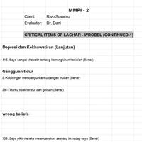 Gambar Alat Tes Psikotes Psikologi MMPI 2 MMPI2 MMPI-2 dari Official Mart undefined 5 Tokopedia