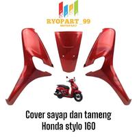 Gambar NEW COVER SET BODY DEPAN SAYAP DAN TAMENG HONDA STYLO 160 MERAH MARON ORIGINAL LET"S ORDER & PROCESSED IMMEDIATELY dari SATO MOTORS undefined 1 Tokopedia