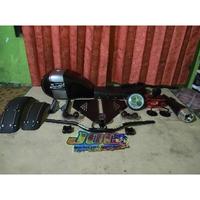 Gambar PAKET JAPSTYLE CAFERACER FULLSET BODY LET"S ORDER & PROCESSED IMMEDIATELY - merah,hitam dari PHANTOM MOTORS undefined 2 Tokopedia